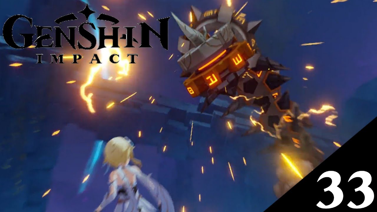 GENSHIN IMPACT Fin de la quête monde Voyage au centre du Gouffre