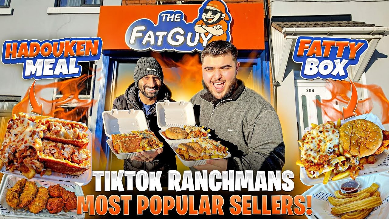 TikTok Famous Ranchman's Takeout: The Fat Guy Most Popular Sellers! HADOUKEN And FATTY Box Meals