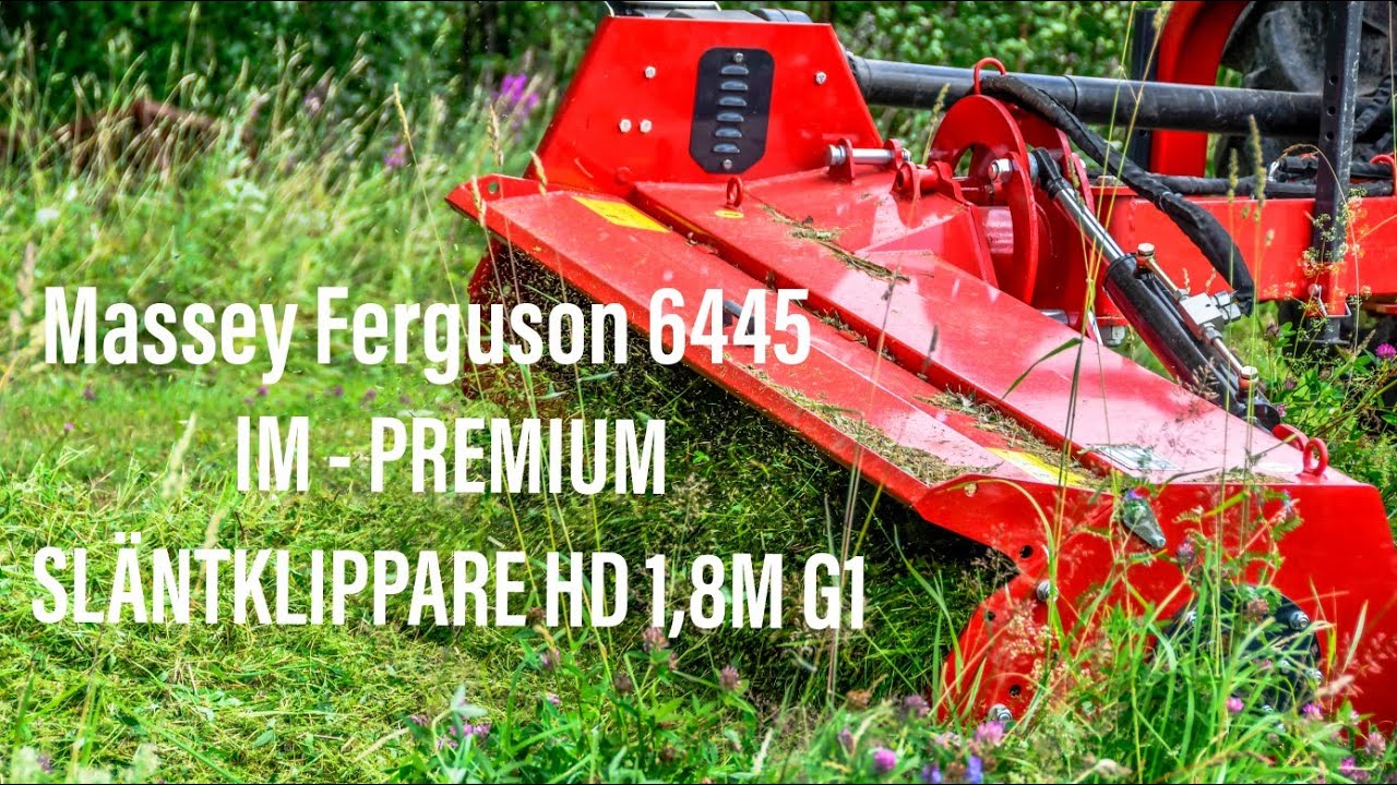 Massey Ferguson kör IM - Premium släntklippare HD 1,8M G1