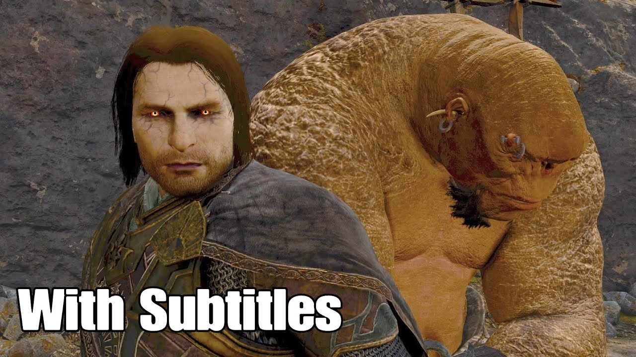 Olog Talking About Shelob (The Great Spider) -  Shadow Of War