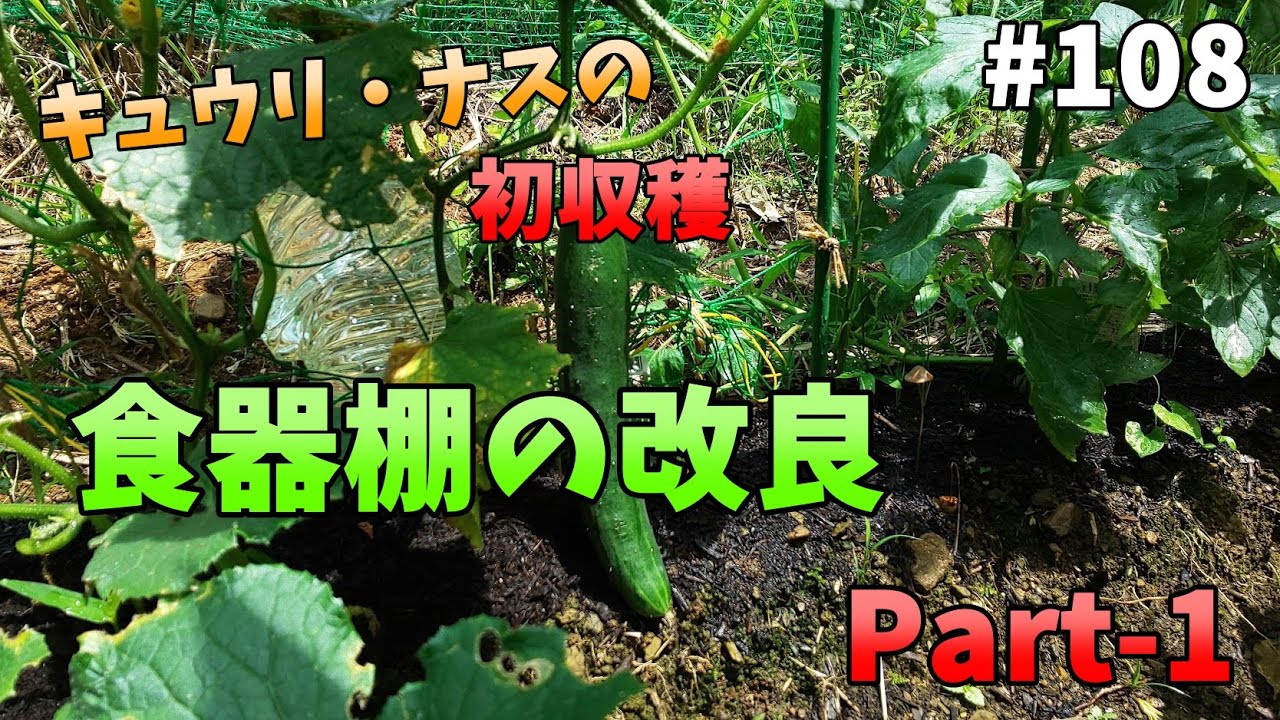 【山林開拓】#108「食器棚の改良 Part-1」