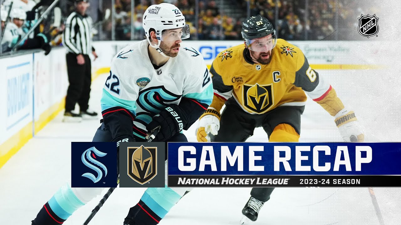 Kraken @ Golden Knights 10/10 | NHL Highlights 2023