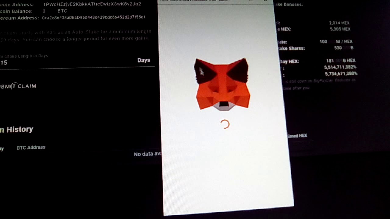 Claim HEX :  what you need and how to do it - live original claim and stake of free bitcoin hex