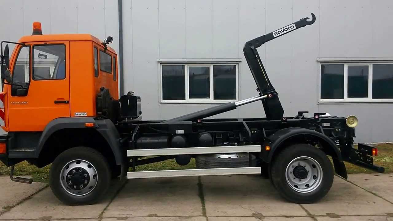 MAN 14.220 4x4 JNT7T sedmitunový nosič kontejnerů teleskopický
