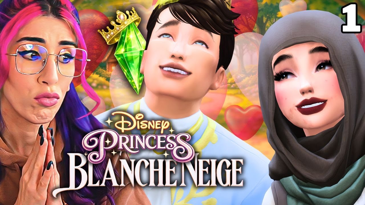 EP.1| Princess Disney Challenge : Elle rencontre son prince charmant 👑- SIMS 4 [LIVE REPLAY]