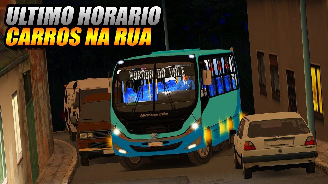ULTIMO HORARIO DA LINHA E CARROS ATRAPALHANDO O TRANSITO!! OMSI 2 - G27