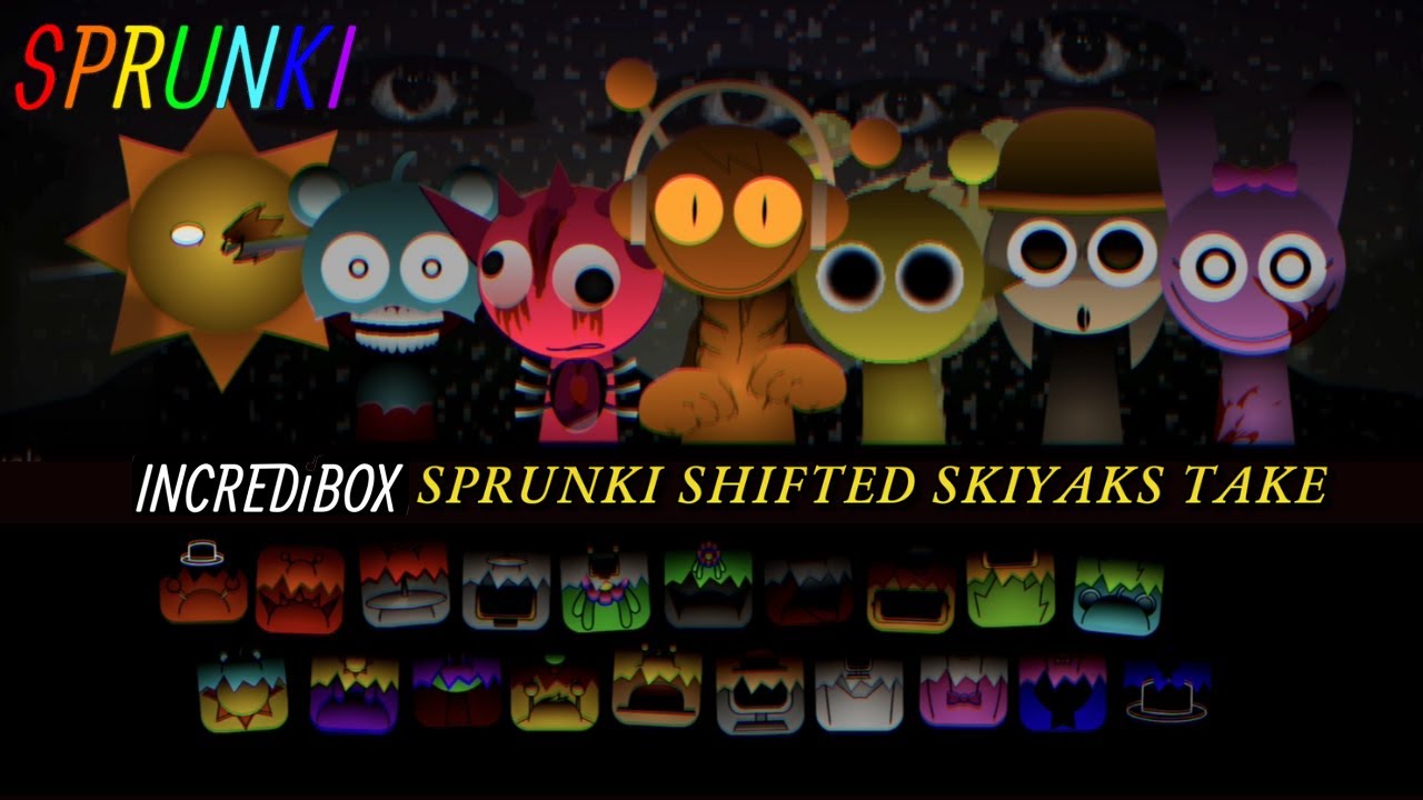 Incredibox - Sprunki (Shifted) Skiyak's Take - Gameplay Showcase