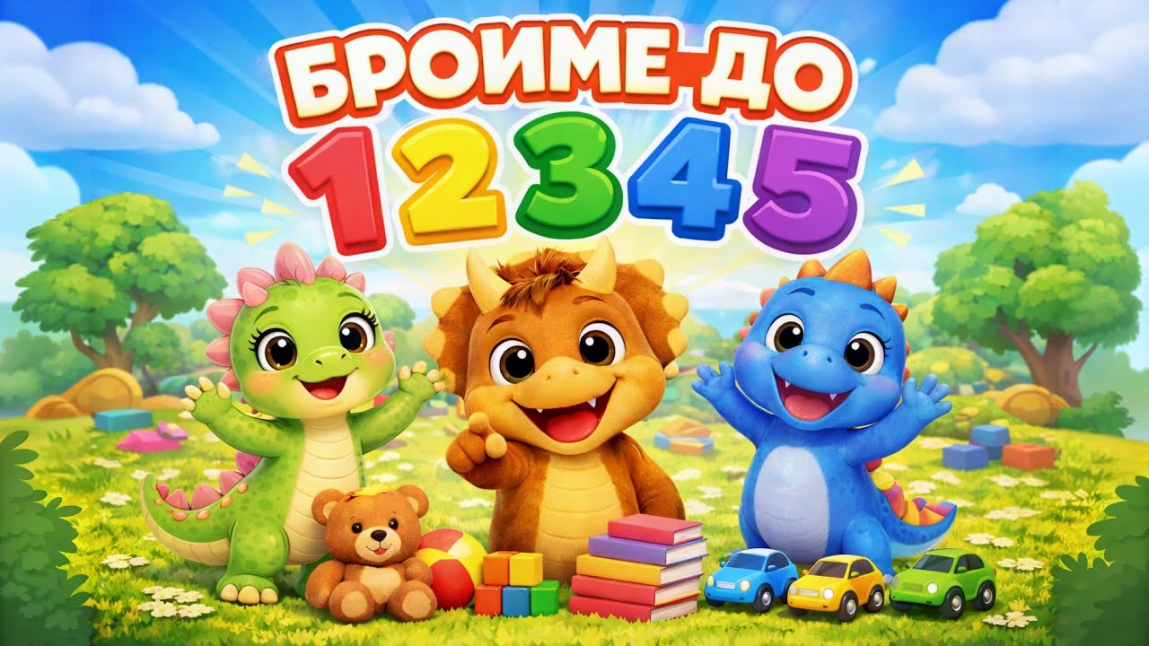 Broime do 5 🔢 | DINOTEKA 🦕💛 | E03