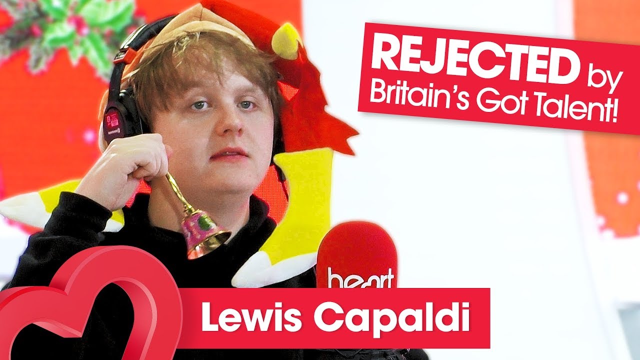 Lewis Capaldi makes new Christmas Song and talks getting rejected by Britains Got Talent😱❄️