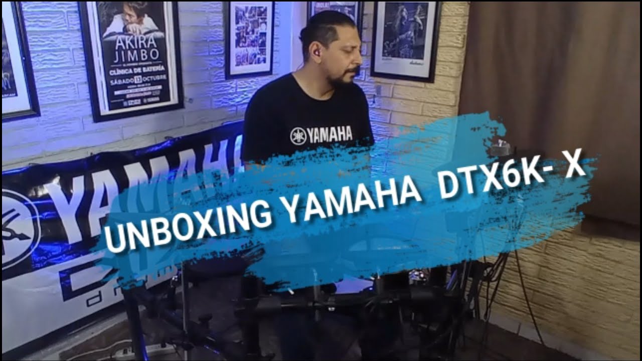 UNBOXING NEW YAMAHA DTX6K-X