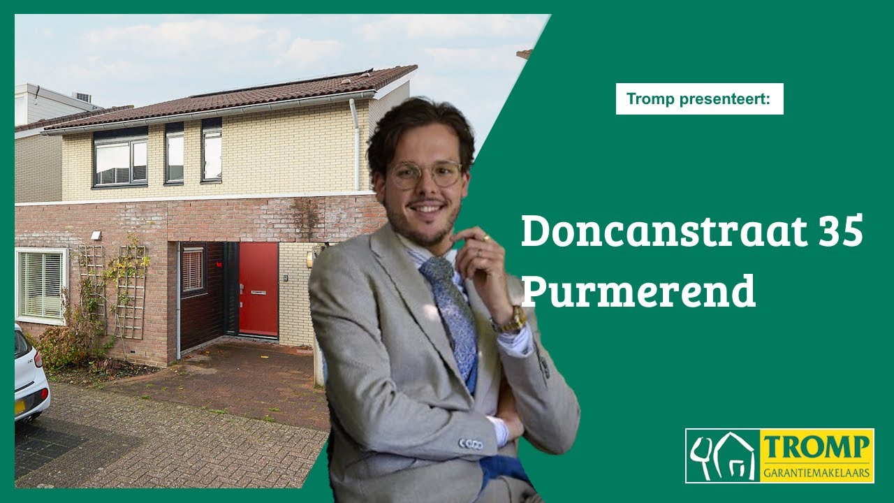 Woning te koop! Doncanstraat 35 Purmerend | Tromp Garantiemakelaars