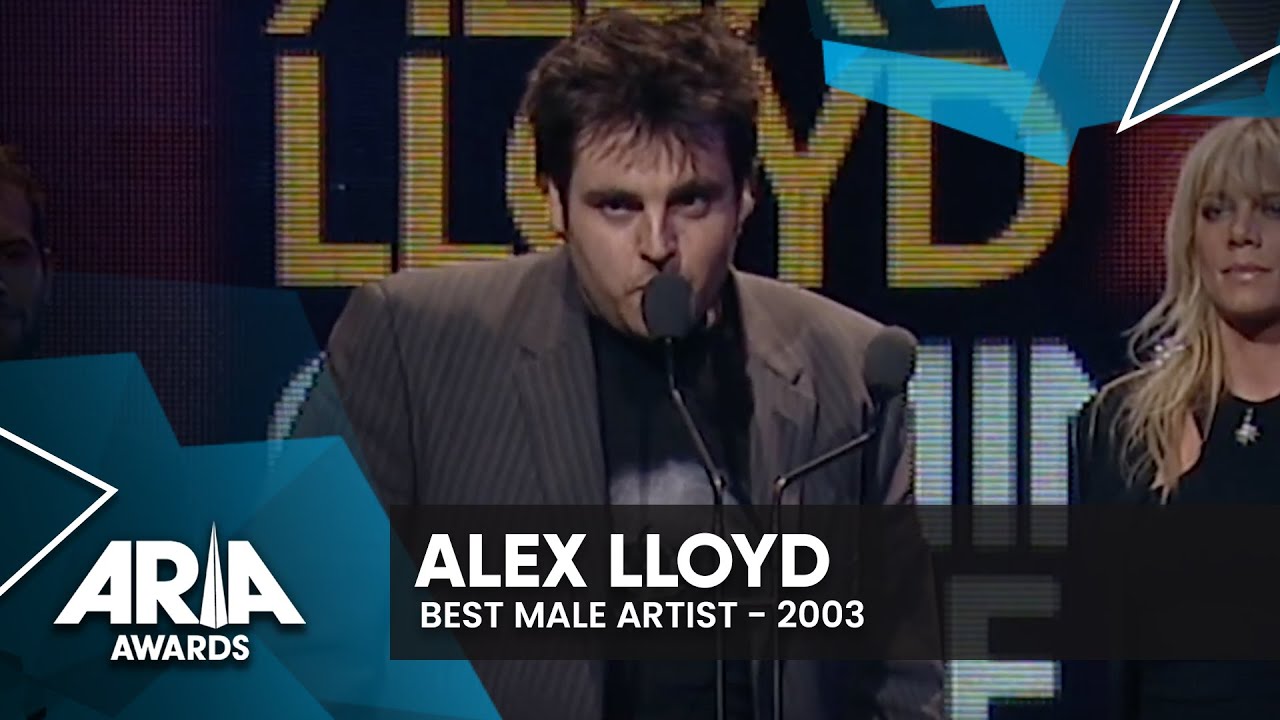 Alex Lloyd wins Best Male Artist | 2003 ARIA Awards
