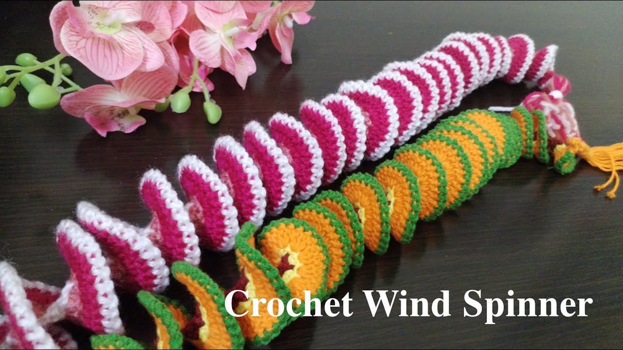Crochet Wind spinner I Easy I Beginners Friendly