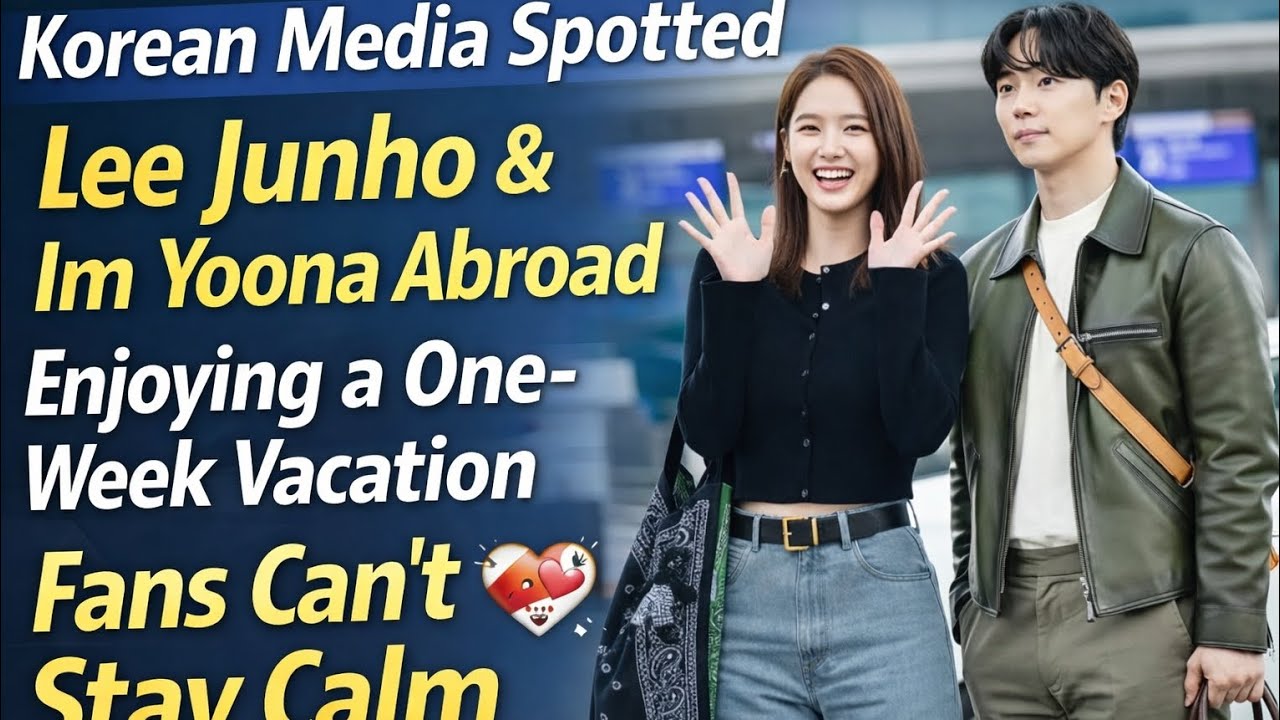Korean Media Spotted Lee Junho & Im Yoona Abroad Enjoying a One-Week Vacation — Fans Can’t Stay Calm