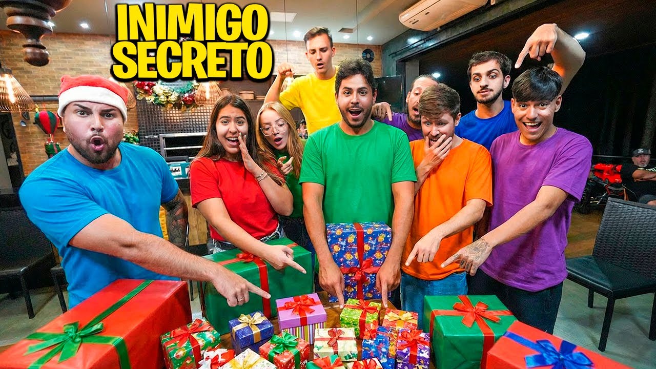 INIMIGO SECRETO SECRETO NA FAZENDA BLACK STONE !! 🤣 * feliz natal fam&iacute;lia 🎄*