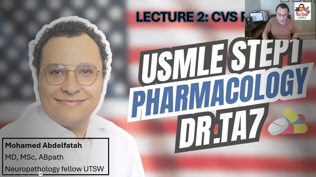 DR.TA7: CVS PHARMACOLOGY 3