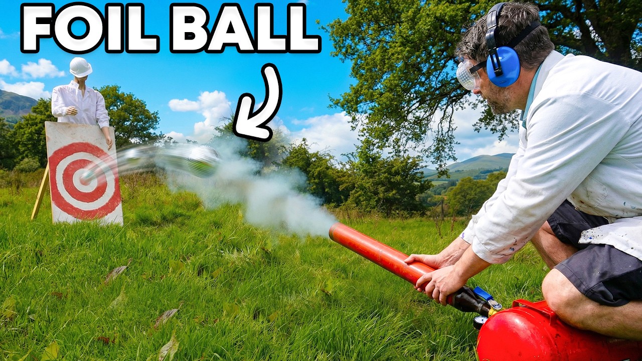 I Tested What's Inside A Perfect Foil Mirror Ball?