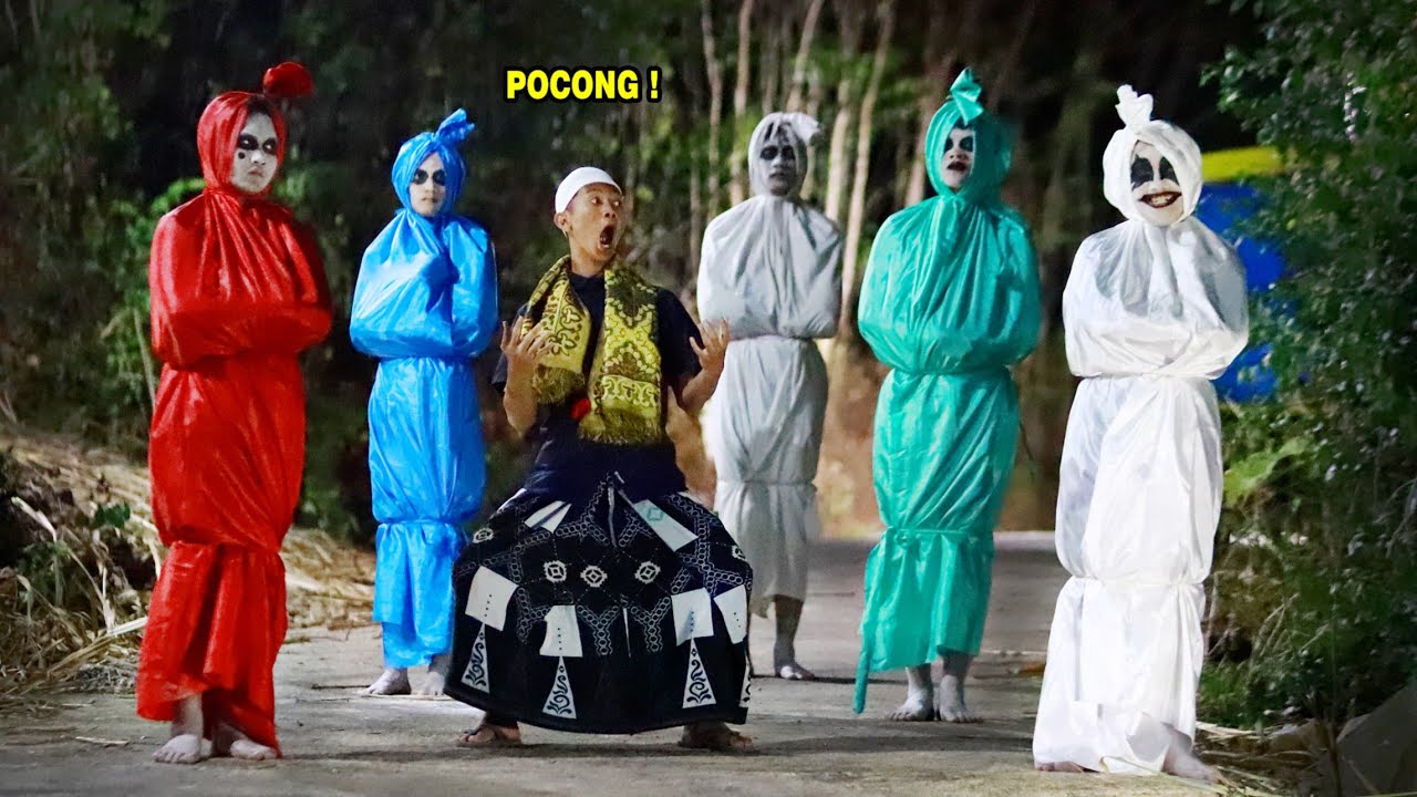 Prank Pocong Massal Terbaru Terlucu & Terngakak🤣 Mass Ghost Prank 👻🔥