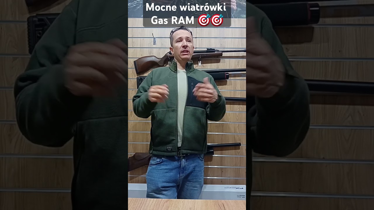 Mocne wiatr&oacute;wki gas RAM #airsoft #airsoftrifle #hunting