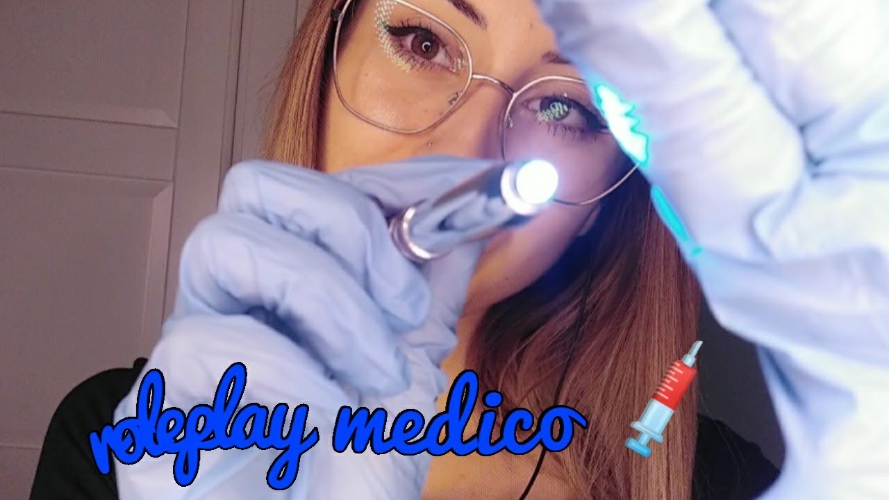 🇮🇹ASMR ITA• ROLEPLAY MEDICO💉💊,TI VISITO ED ESAME DEI NERVI CRANICI #roleplaymedico