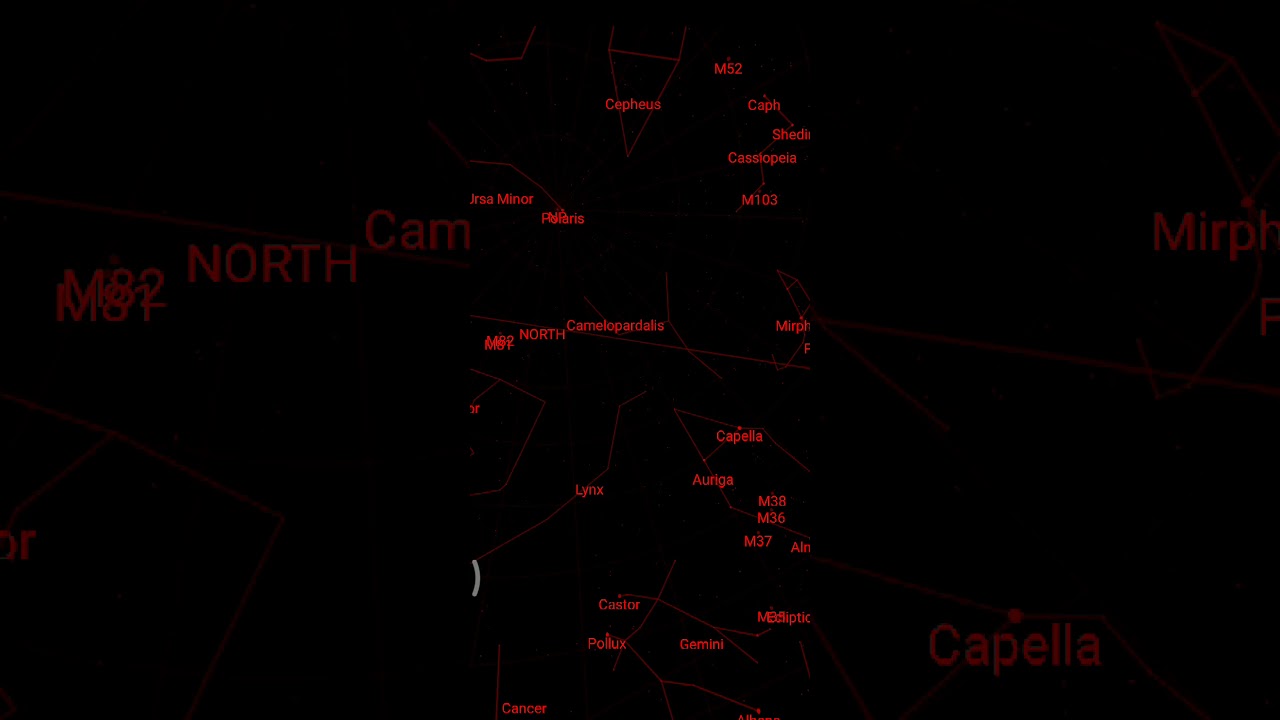 Sky Map - Night Mode