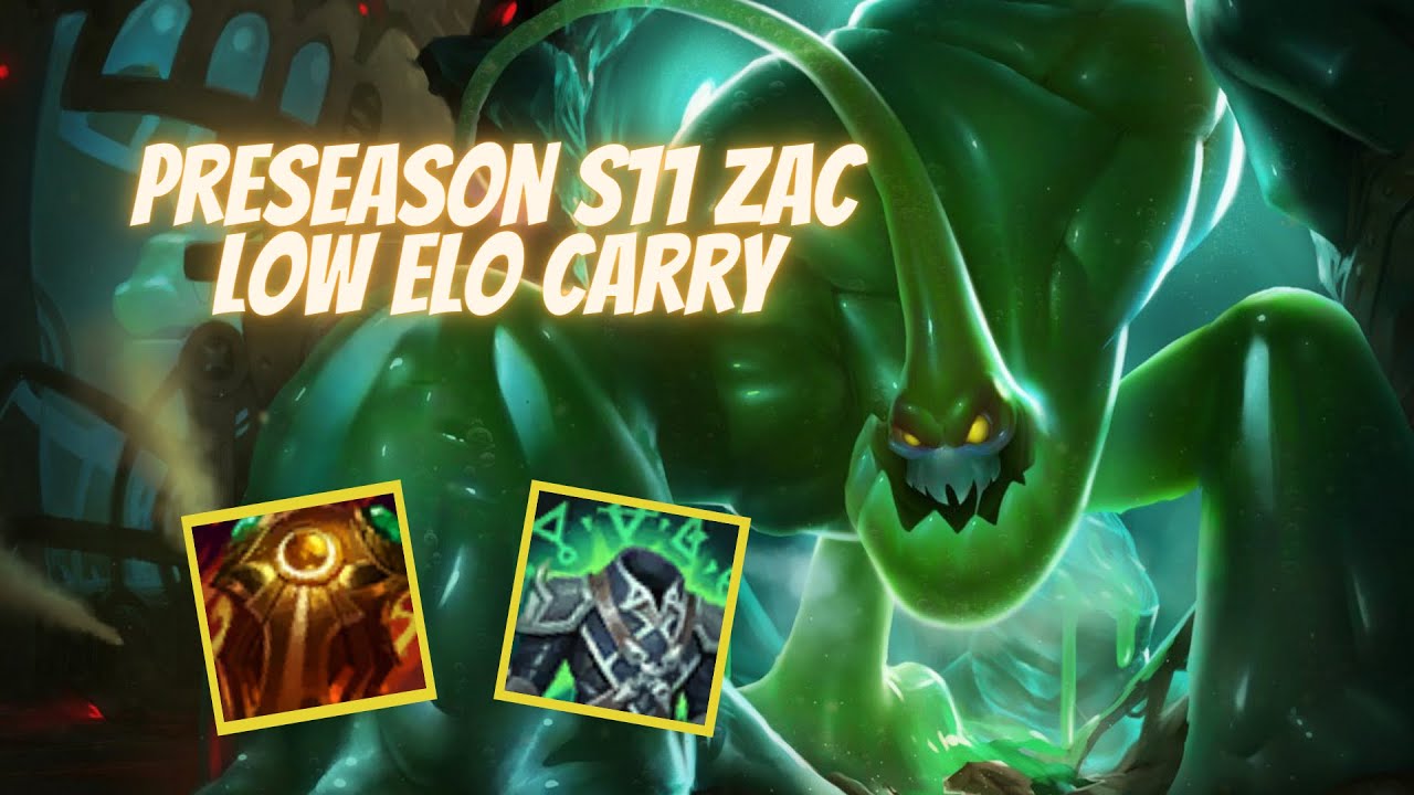 Preseason S11 Zac Jungle