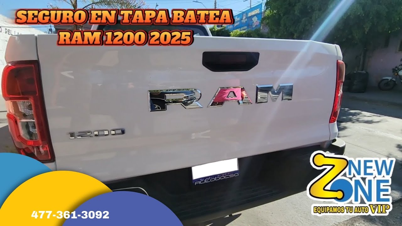 SEGURO EN TAPA BATEA RAM 1200‼️🔥