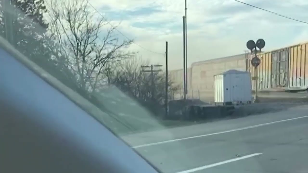 Ohio: Momentul în care un alt tren deraiază