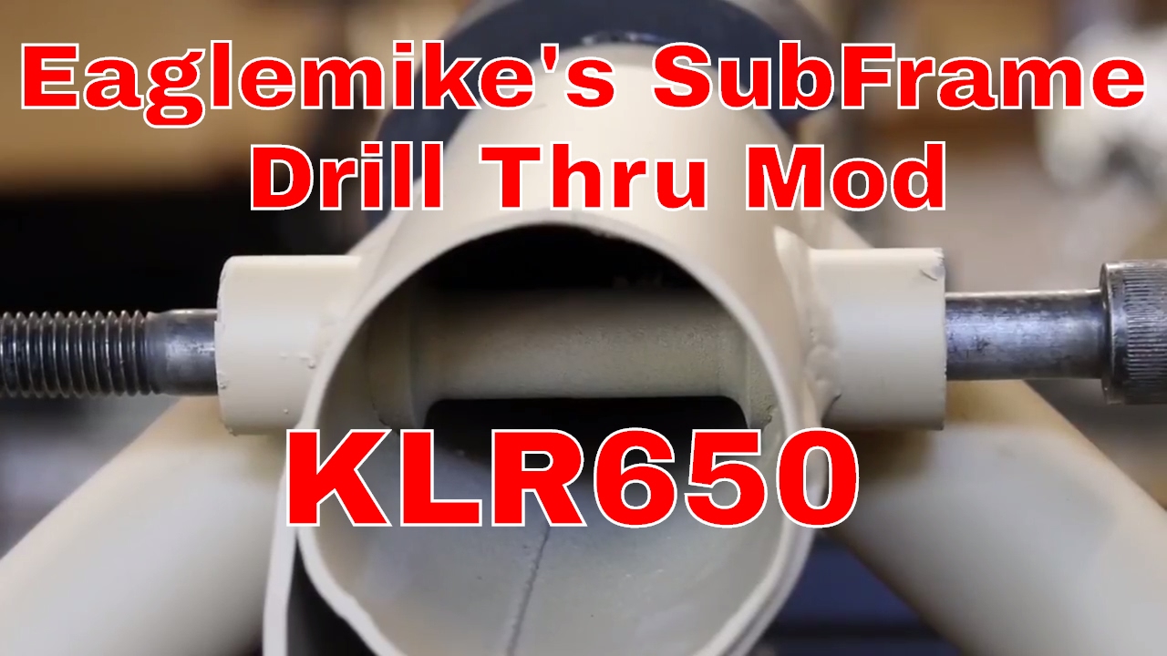 Eagle Mfg. KLR 650 Drill Through Subframe Bolt Upgrade Kit