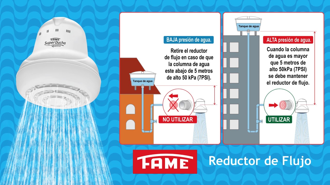Super Ducha 4 FAME - Instalación