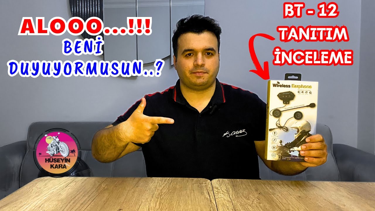 Helmet Bt-12 | İntercom Kulaklık Tanıtımı ve Montaj Uygulaması