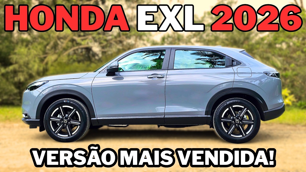 Honda HR-V EXL 2026: Teste prático do motor aspirado na Cidade e na Estrada!