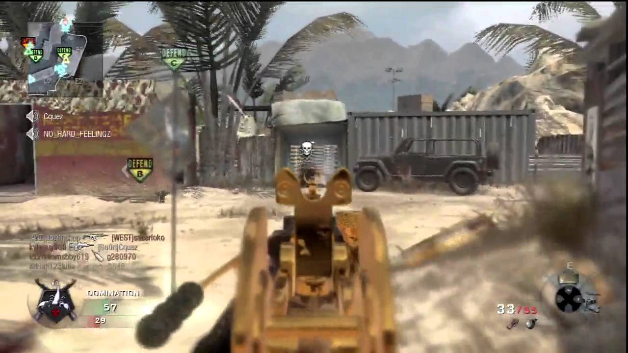 Black Ops 60+ Kills On Firing Range With Gold Galil