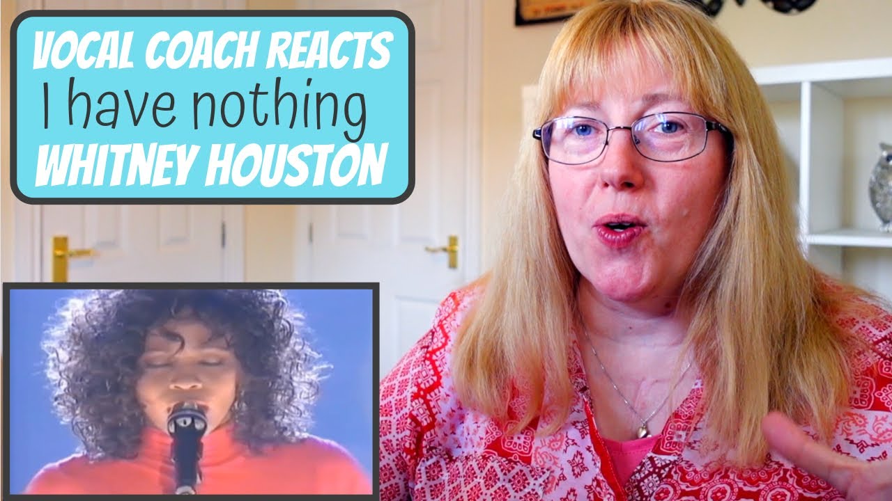 Vocal Coach Reacts to Whitney Houston 'I Have Nothing' 1993