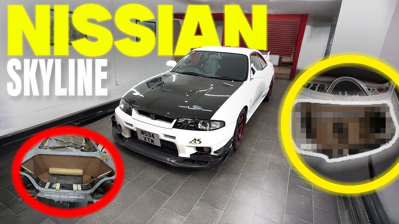 Skyline R33 GTR show car boot build