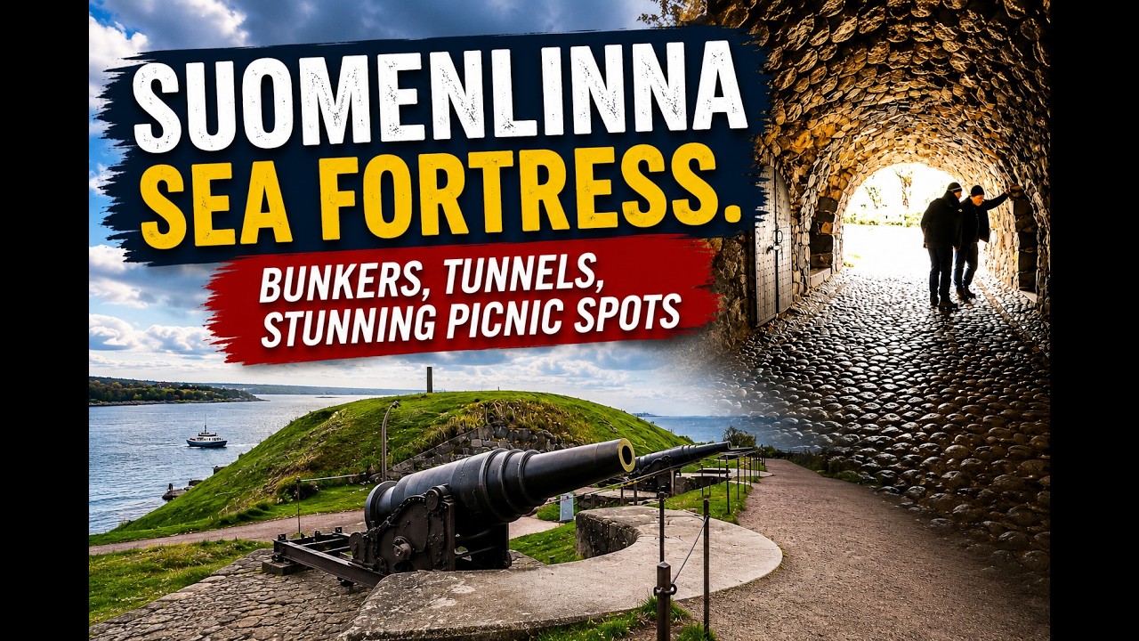 HELSINKI: 277 Years of Secrets Inside Finland’s Sea Fortress.