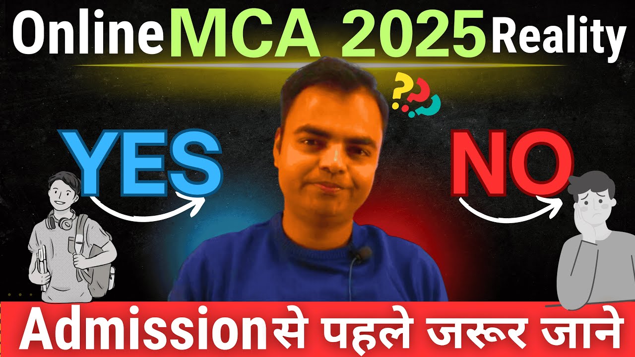 is Online MCA Course Worth it, Admission Process, Syllabus, Job Opportunities After MCA #mca