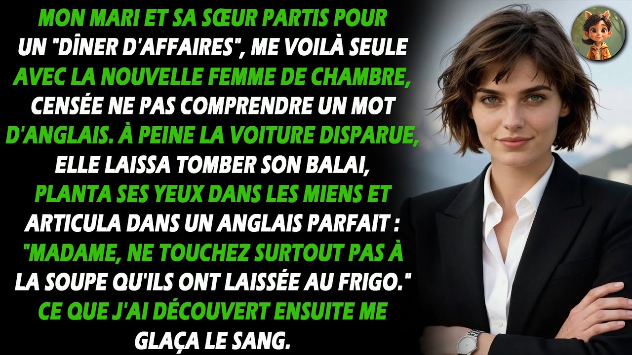 Ils pensaient qu'elle ne pouvait pas les comprendre. La servante a révélé leur secret dès qu'ils...