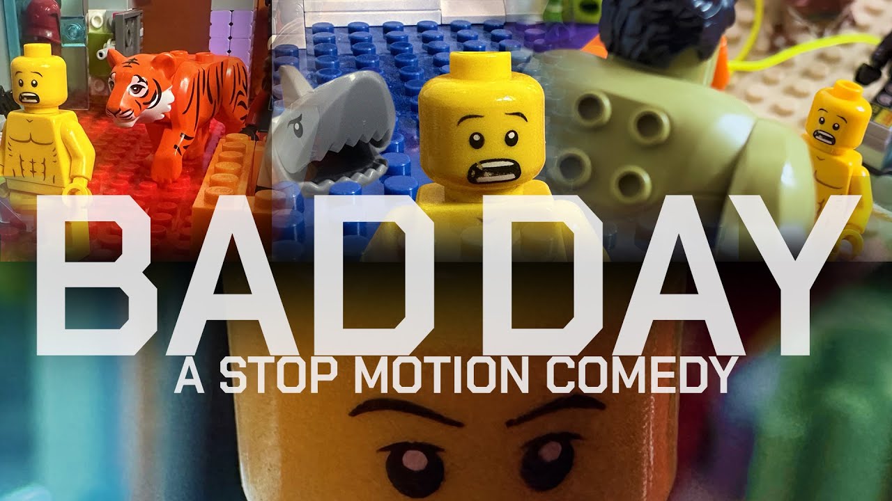 BAD DAY | A Lego Stop Motion Comedy