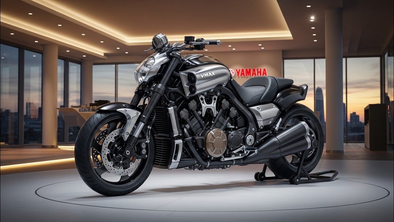 2026 Yamaha VMAX 1700cc V4 🔥 The Best Muscle Bike Ever? Full Review & Specs!