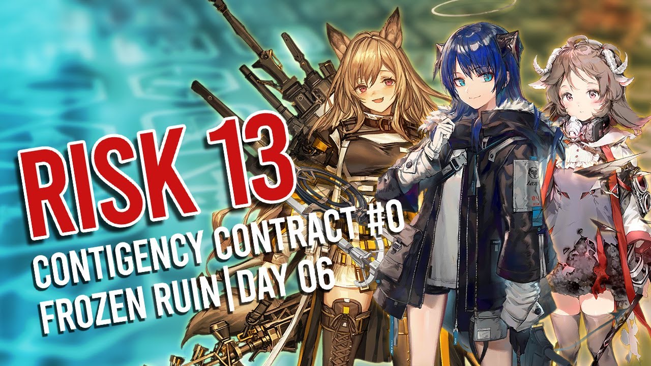 [Arknights] Contingency Contract#0 Day 6 Map - Frozen Ruin: Lv13 Risk (Highest Level)
