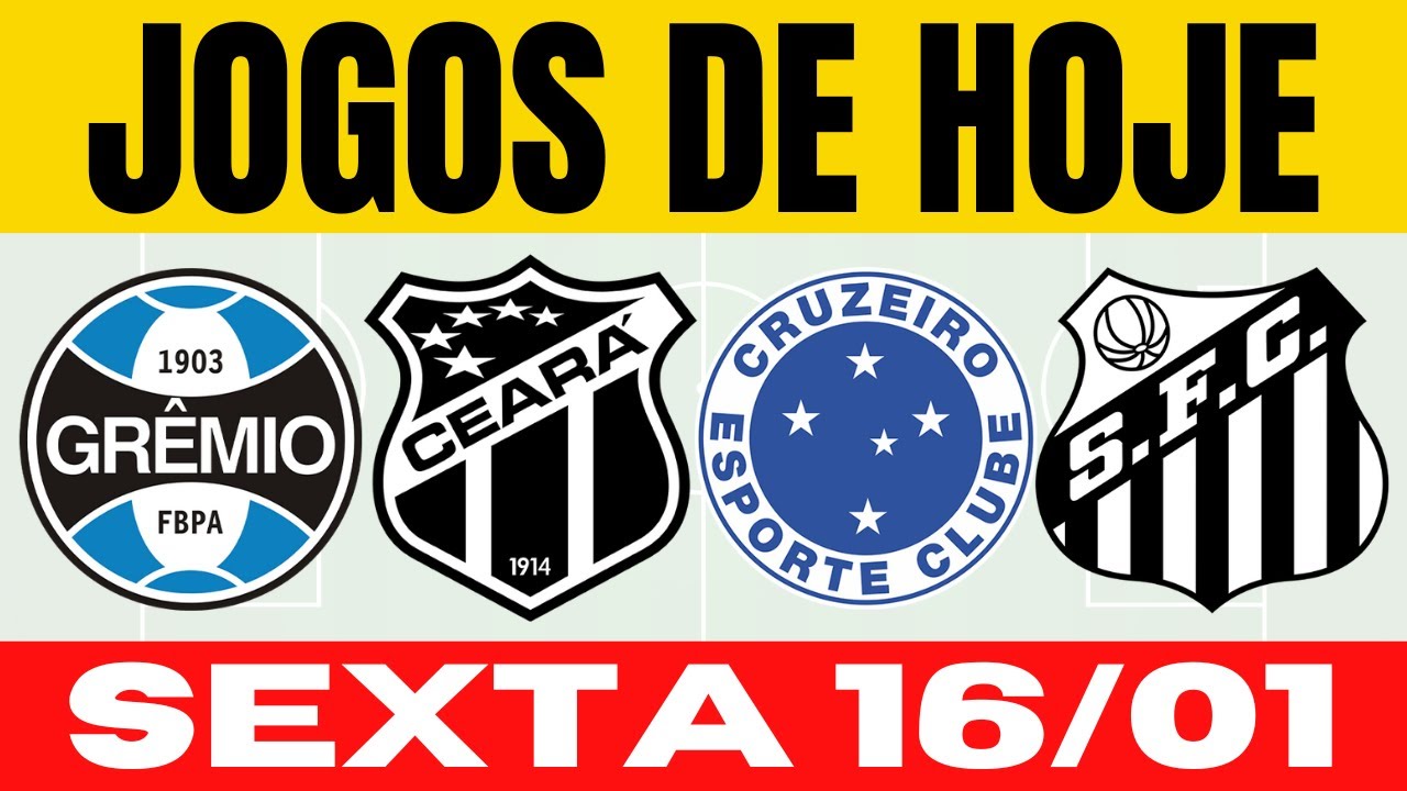 ⚽ COPINHA 2026 | JOGOS DE HOJE | SEXTA-FEIRA 16/01/2026 | 🔥 AGENDA DE JOGOS MAIS COMPLETA DO YOUTUBE