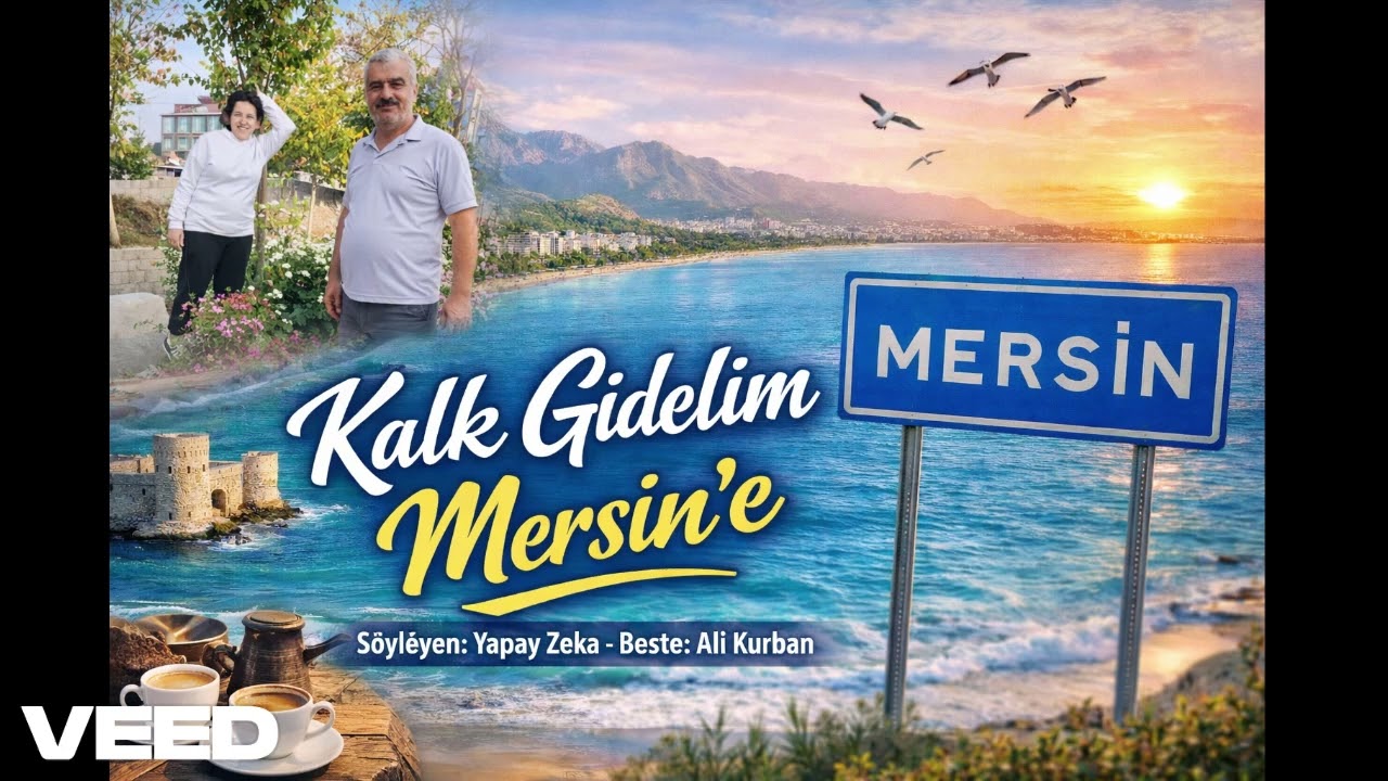 Kalk Gidelim Mersin’e | Yapay Zeka Türkü-ALİ KURBAN