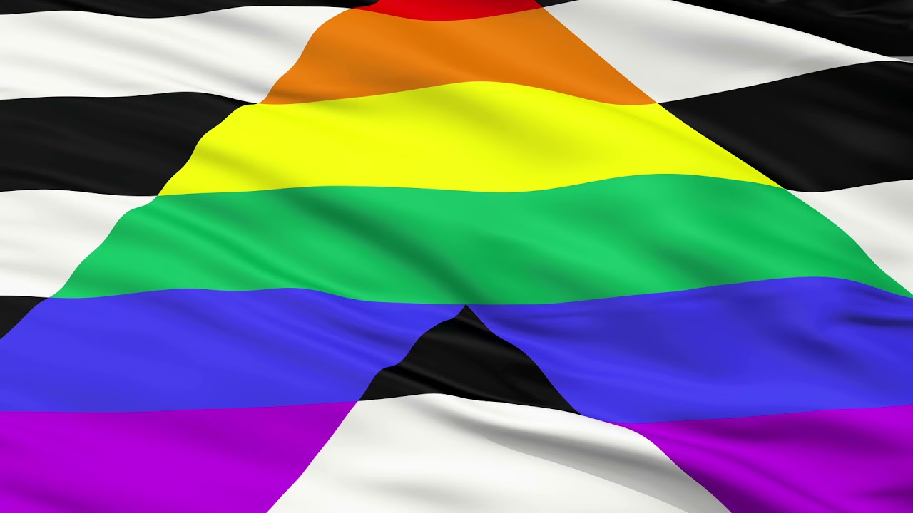 Straight Ally Flag Animation | LHBTIQ | Flags of the World