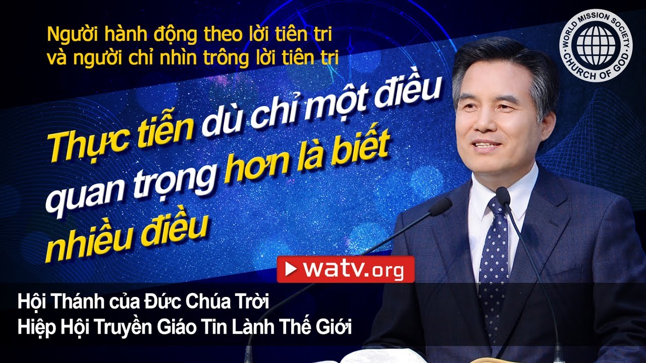 Người hành động theo lời tiên tri và người chỉ nhìn trông lời tiên tri | Hội Thánh của Đức Chúa Trời