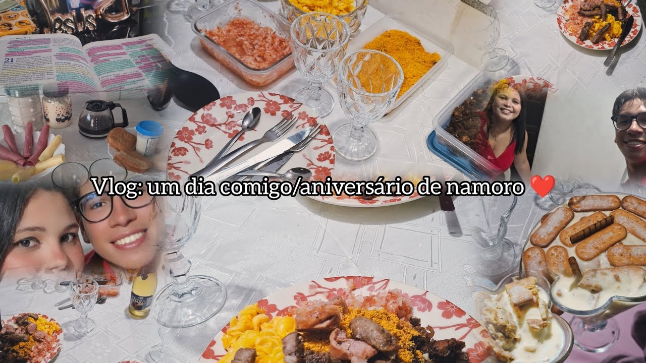Vlog: Um dia comigo/aniversário de namoro