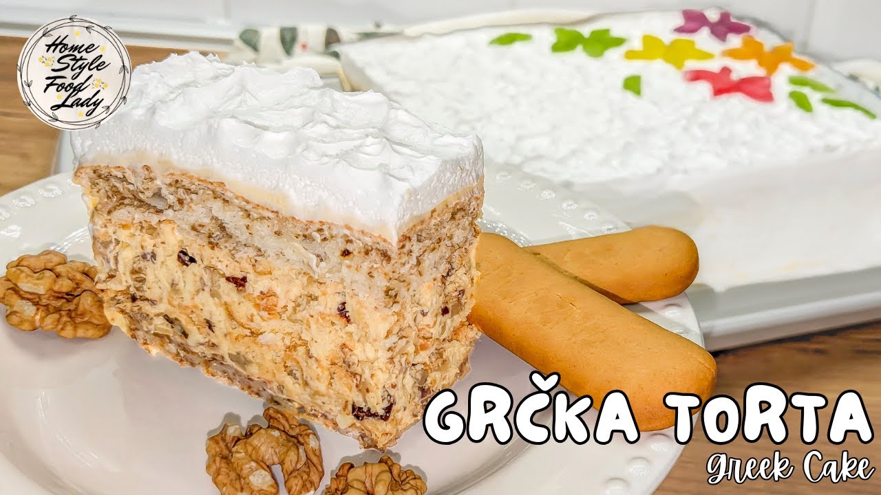 Torta Koju Svi Pamte - Grčka Torta za Svaku Priliku! | A Greek Cake That Will Delight EVERYONE