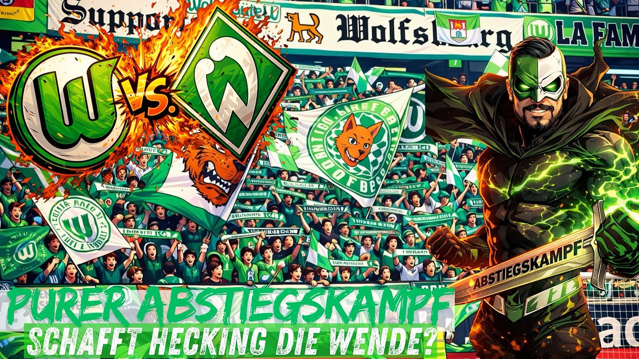 👻 ABSTIEGSKAMPF PUR! VfL Wolfsburg vs Werder Bremen / STADIONVLOG FANPRIMUS