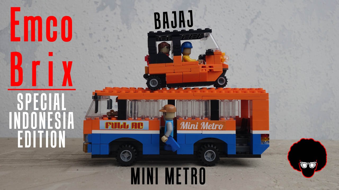 Review #52: Emco Brix Special Indonesia Edition Bajaj & Metro Mini