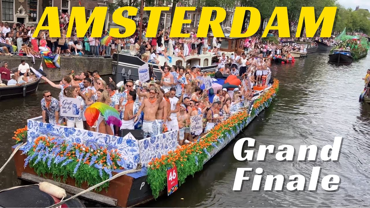 WorldPride Amsterdam 2026: Вид на Canal Parade с моста | Часть 4 [ФИНАЛ]